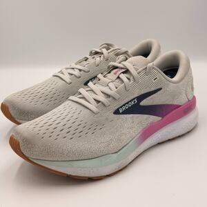Size 9.5 - Brooks Ghost 16 White Estate Blue W